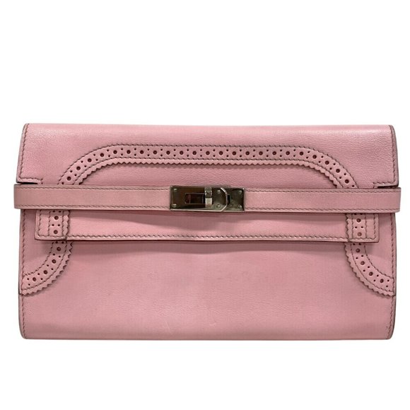 HERMES Pink Wallet - Picture 1 of 14